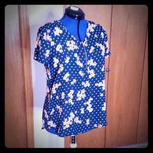 Ladies polka-dot blouse